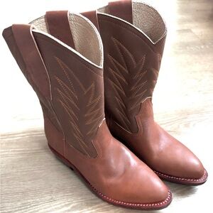 Women’s Two Tone Cowgirl Boots